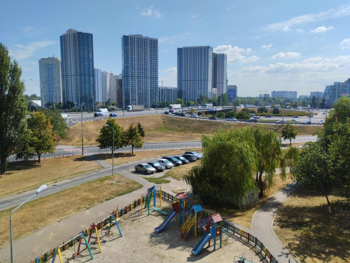Смарт Квартира Метро Теремки, Республіка, Нвц, Феофанія, Магеллан Leilighet Kiev Eksteriør bilde
